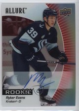 2023-24 Upper Deck Allure Rookies Red Rainbow Auto Ryker Evans #149 Auto 1h7q