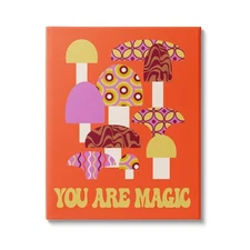 You Are Mushrooms Canvas Wall Art by Lil' Rue