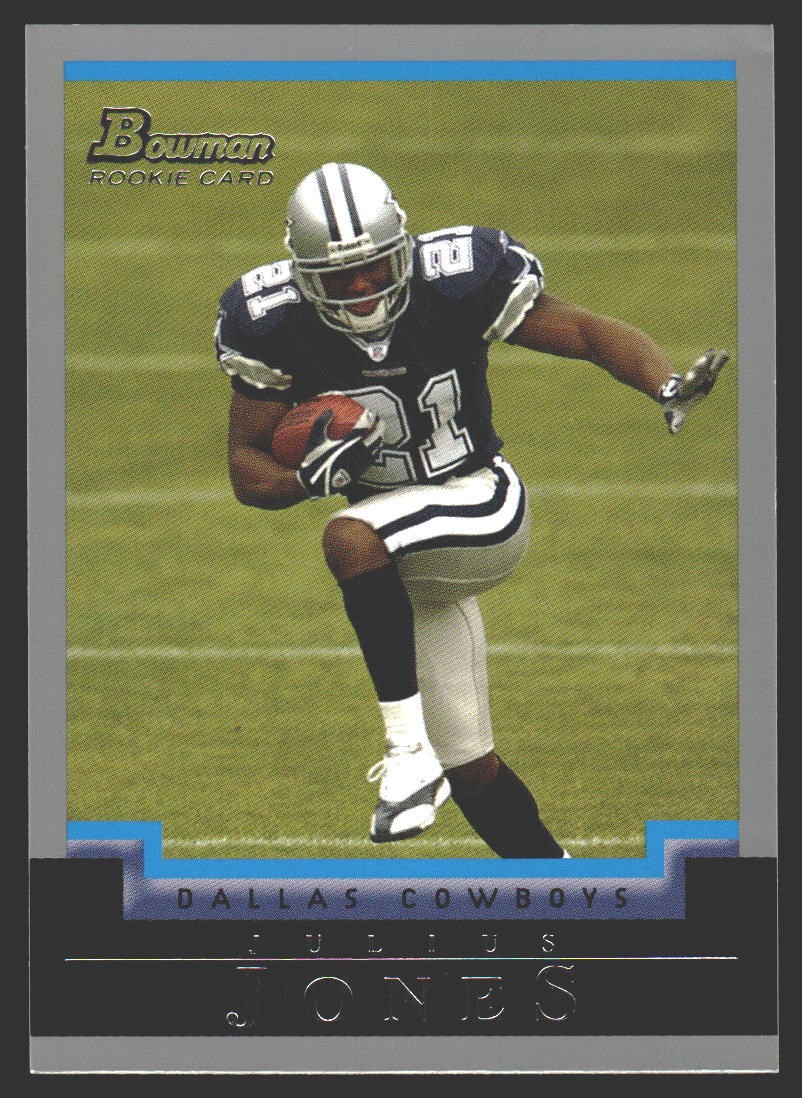 Julius Jones Bowman #180 Base
