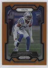 2023 Panini Prizm Rookies Orange Prizm 59/249 Julius Brents #346 10k8