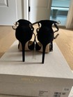 Jimmy Choo black suede Lancer heels- size 38 — photo 3