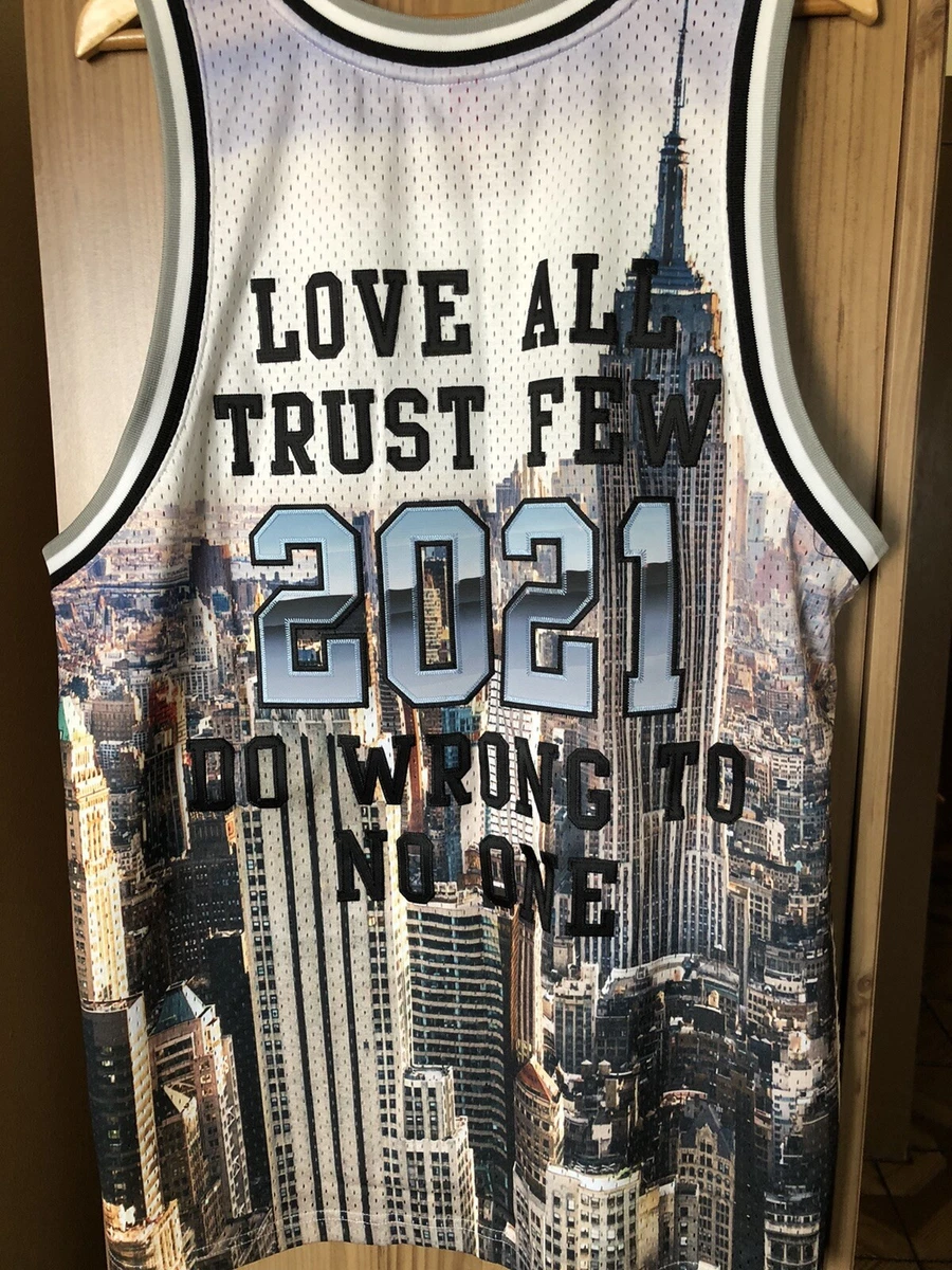 Supreme X Mitchell & Ness Basketball Jersey New York Skyline