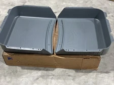 Virco ACSY ZBOX Graphite 4046823 2-Pack 20.5”x16”x4” Plastic Basket New