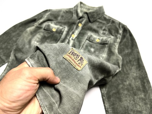 Luxury Men's PRPS GOOD & CO PRPS Corduroy Work Long Sleeve Shirt - L - Picture 4 of 8