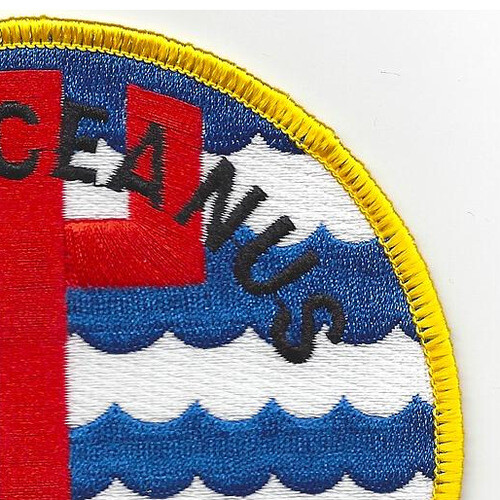 USS Oceanus ARB-2 Battle Damage Repair Ships Patch - Picture 4 of 6