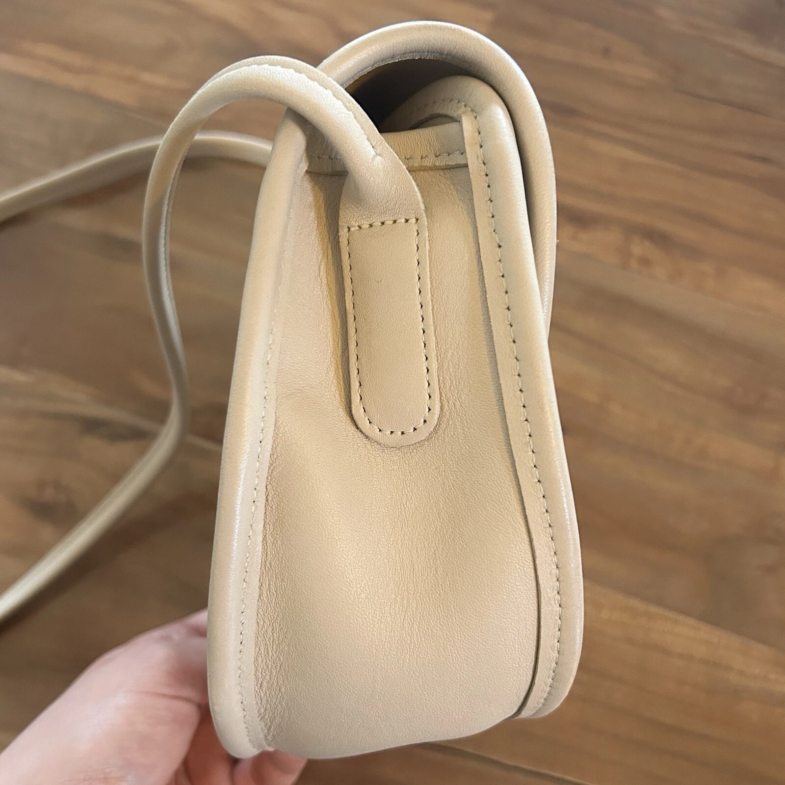 Coach Vintage Casey Bag Borsa a tracolla in pelle 9923 crema osso RARA