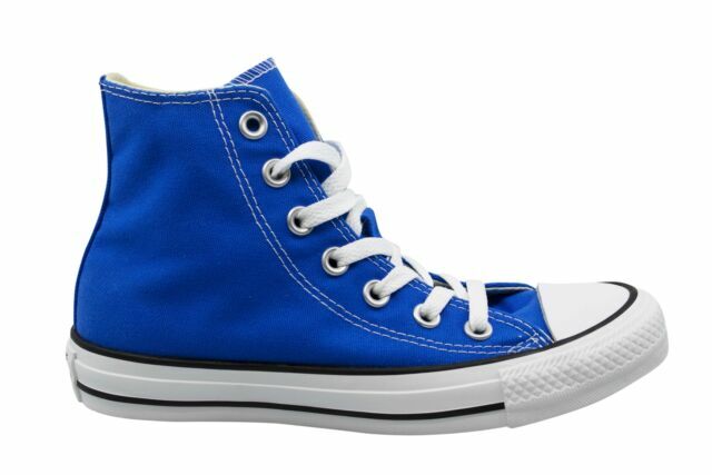 electric blue converse
