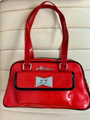 Star Struck Clothing Galaxy Bag- Red Sparkle