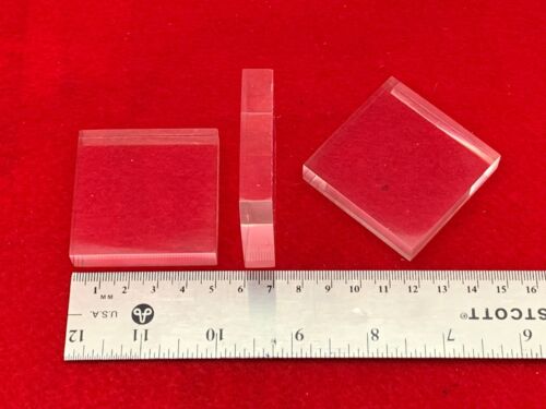 Bicron BC408 Plastic Scintillator 5x5x1 cm for CosmicWatch Muon Detector Project - Picture 1 of 5