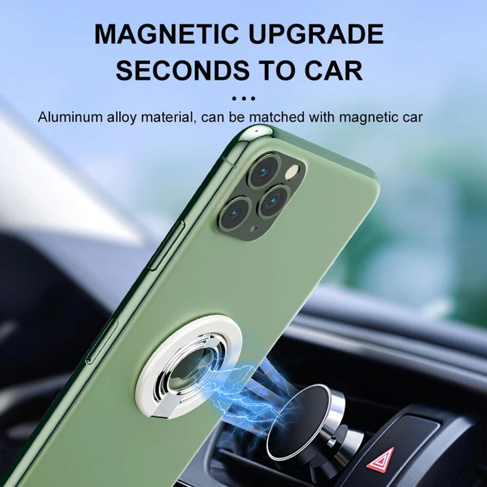 Soporte magnético para anillo de teléfono iPhone MagSafe soporte para anillo o anillo de palo todo Devece Foto 4 de 4