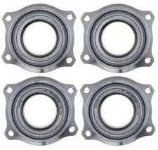 BCA Front & Rear Wheel Bearing Assemblies Kit For Benz W204 C63 AMG C197 SLS AMG