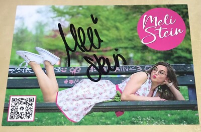 Meli Stein Original signierte Autogrammkarte Autogramm Karte Musik AK #12