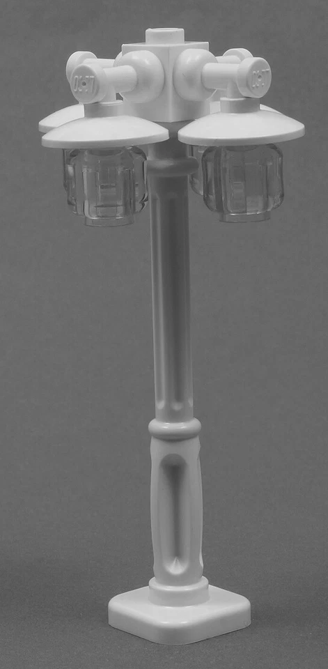 LEGO - Strassenlaterne 4 flammig weiß / Laterne Lampe / 11062 3626 NEUWARE  - Bild 2 von 3