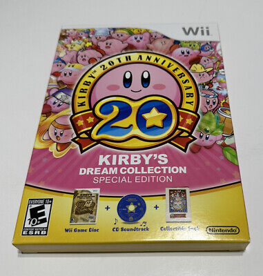 Kirby's Dream Collection -- Special Edition Nintendo Wii Factory Sealed New  45496902933 