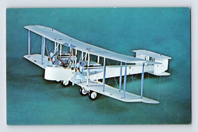 Postcard Vickers Vimy Airplane National Science Museum Ottawa 1960s Unposted