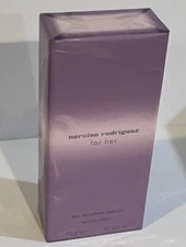 NIB NARCISO RODRIGUEZ For Her EDT DELICATE LIMITED EDITION 4.2oz/125mL Purple