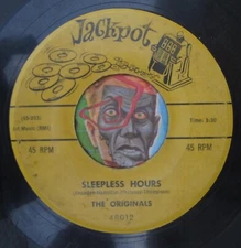 HEAR Originals 45 Sleepless Hours / Anna rockabilly tittyshaker sax Champs