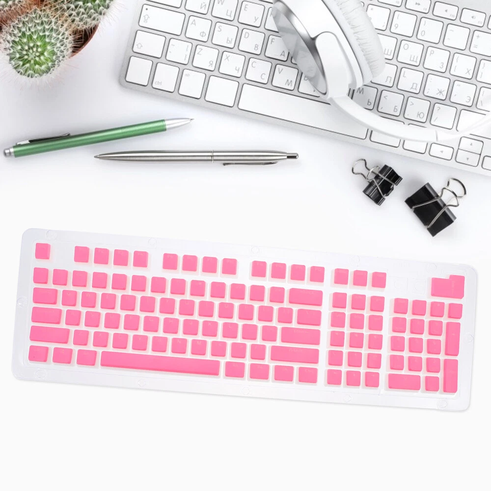 Non-Greasy Mechanical Keyboard Keycaps with Comfortable Texture