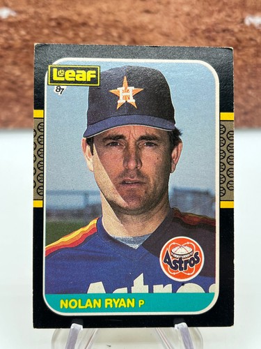 Nolan Ryan #257 1987 Leaf card
