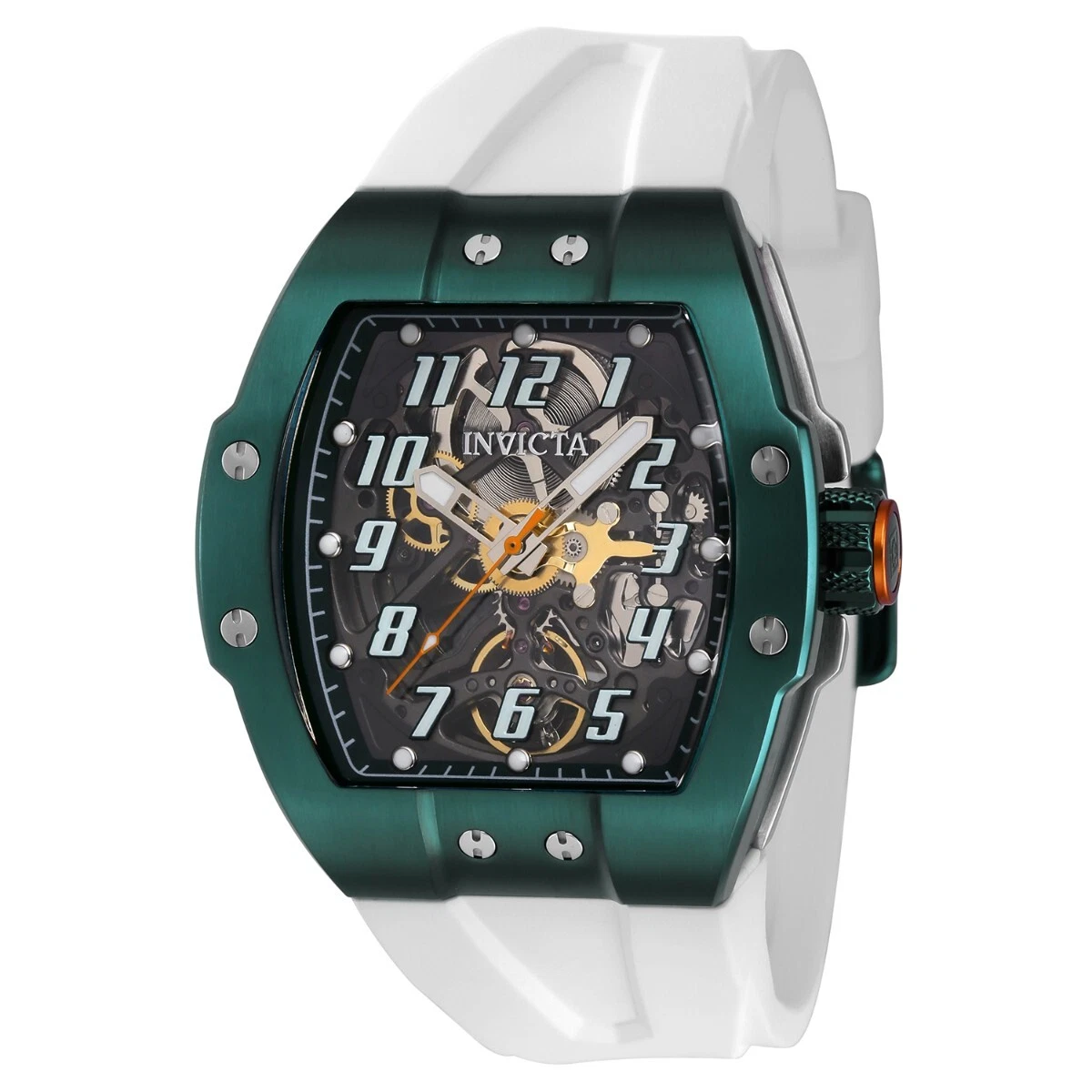Invicta S1 Rally Diablo Automatic Men s Watch 44mm White 43519 NEW