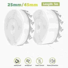 Door Seal Strip Weather Stripping Adhesive Silicone Windows Bottom Stopper Foam