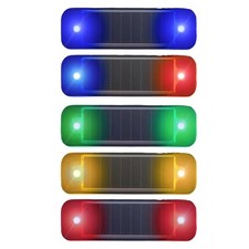 Allarme Auto ad Energia Solare con LED Lampeggiante~Luce e Falso Segnale Antifur