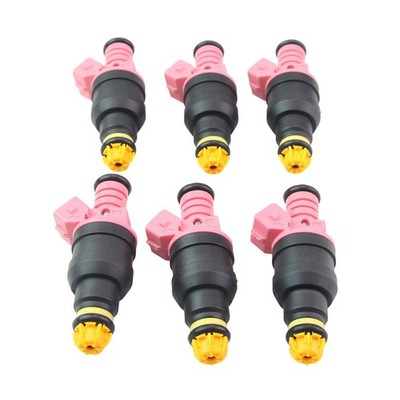For 1996-2000   2.8L 3.2L M52 S52 0280150440 Fuel Injector Set 6Pcs *lh