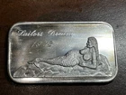 Sailor's Dream Mermaid 1973 Mother~Lode Mint 1 troy oz .999 fine silver art bar