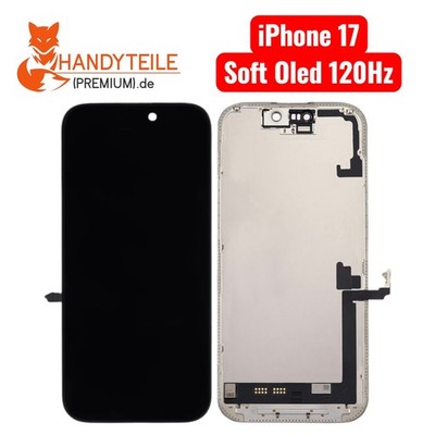 Display Für iPhone 17  Soft Oled  120HZ  Lcd Beste Qualität Bildschirm für Apple