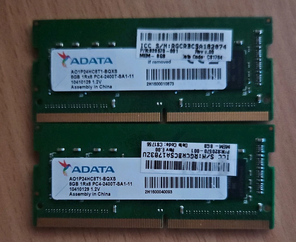 ADATA DDR4 SDRAM Memory (RAM) 1 Modules for sale | eBay