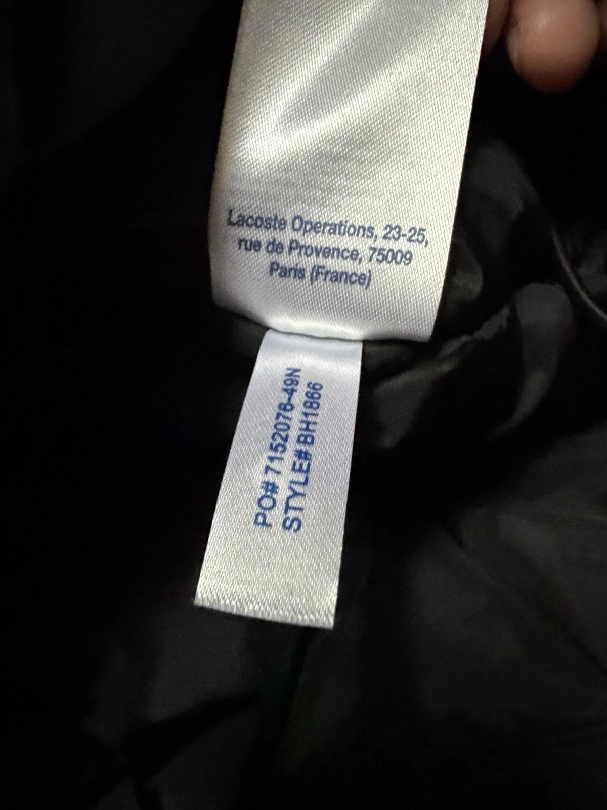 Supreme x LACOSTE Puffy Half Zip Pullover Coat Large image 9