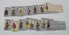 X-507 VINTAGE 1980'S HASBRO GI JOE FILE CARDS LOT OF 15