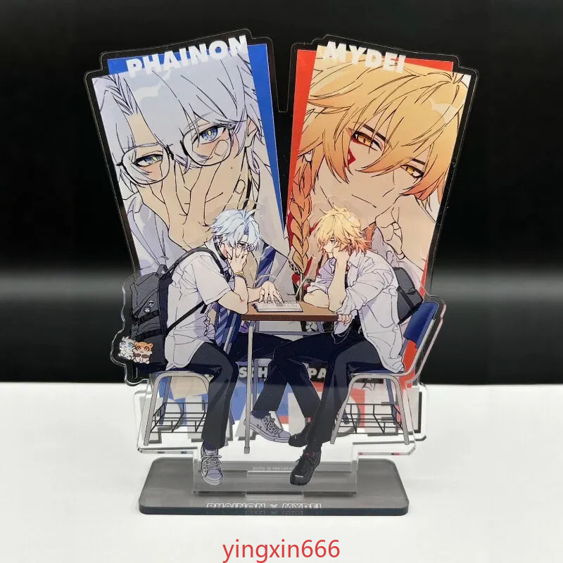 Anime Honkai: Star Rail Phainon Khaslana Mydei Cosplay Acrylic Standing Sign