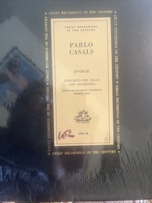 PABLO CASALS cello - DVORAK Concerto - SZELL - ANGEL COLH 30 w/ booklet