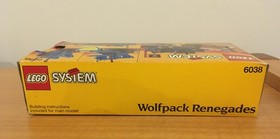 Lego 6038 Wolfpack Renegades - 100% Complete with Box and Instructions