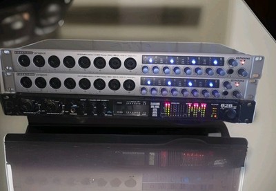 MOTU 828 MKII FireWire Audio Interface Works Great Dim Screen Studio Rack