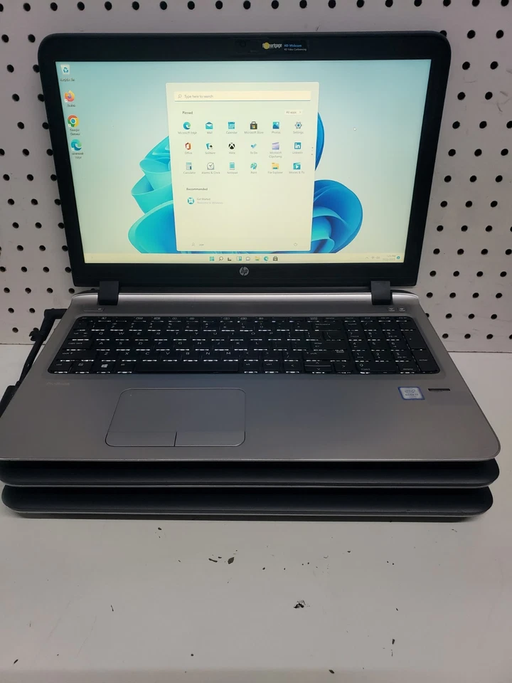 Lot Of 3  HP ProBook 450 G3 15.6" i7-6500U 2.50GHz 8GB 256GB SSD   WIN 11 Pro - Image 3 of 4