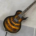 🔥Flash Sale Stunning Custom Totem Grain Electric Guitar Solid Mahogany Body
