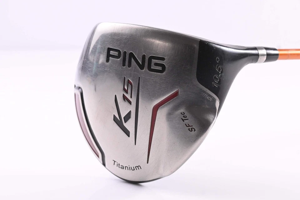 Ping K15 Driver / 10.5 Degree / Stiff Regular Flex Tour AD DI-6 Shaft - Image 2 of 4