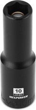 Mixpower 38 Drive Deep Magnetic Impact Socket 6 Point Dr.deep 10mm