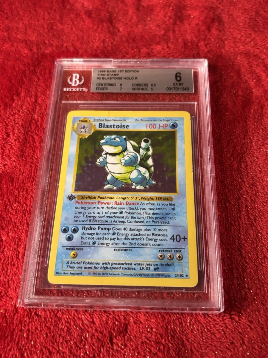 Shadowless Blastoise Individual Cards for sale - eBay
