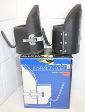 Vintage Gravity Guiding System Foam Padded Inversion Boots Ankle Holders SEE PIX