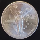 1985 Libertad Mexican Mint Onza Plata Pura MX Bullion-0.999 Silver 1 Oz Art Coin