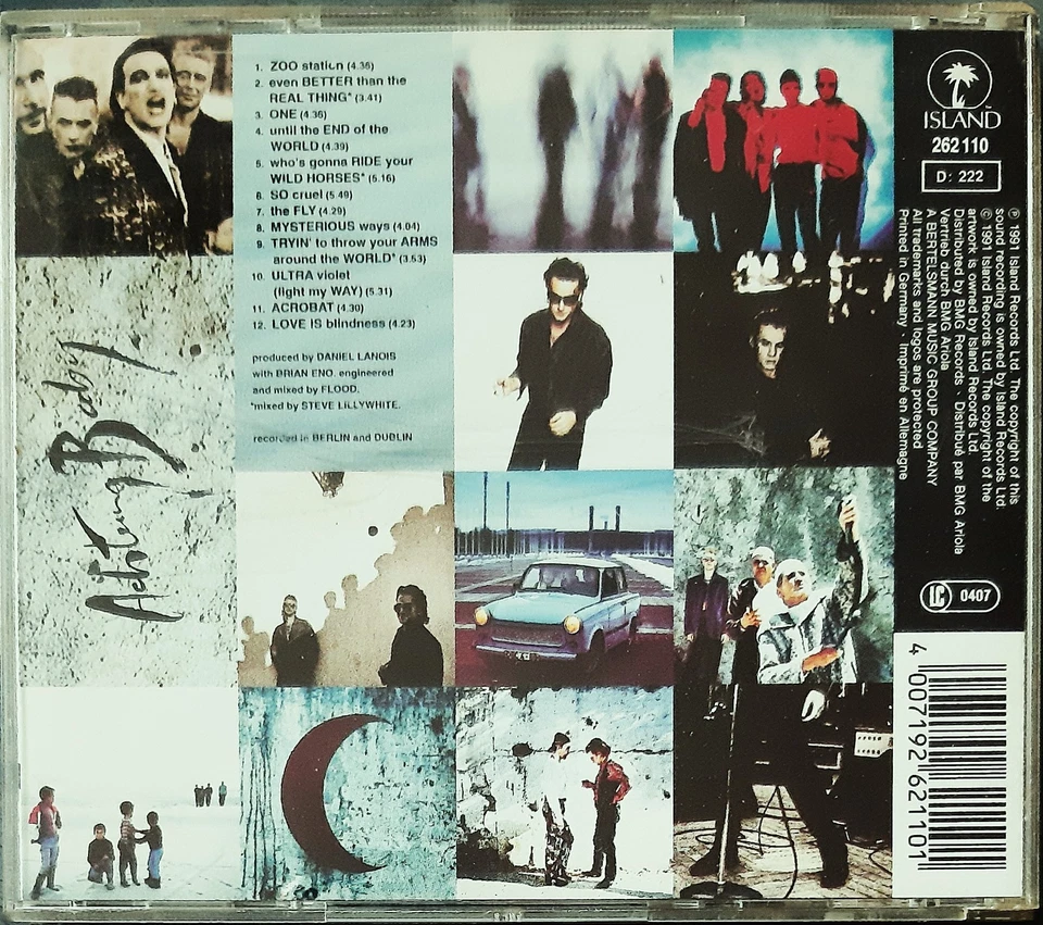 U2 - Achtung  Baby ; CD 1991 ; D ; Rock - Bild 3 von 3