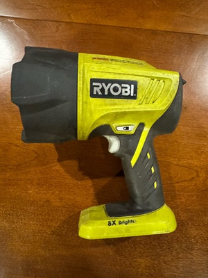 #ad #ad Ryobi 18v P716 Flood Light Hi Beam Xenon Flashlight Torch Ultra Bright Cordless $30.00