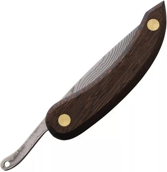 Navaja de Bolsillo Campesina Svord 3" Hoja de Acero Damasco Mango de Madera Marrón - SPK3DAMAX Foto 3 de 3