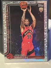 2025-26 Topps Basketball Fanatics Exclusive Topps Logo Foil Holo Alijah Martin