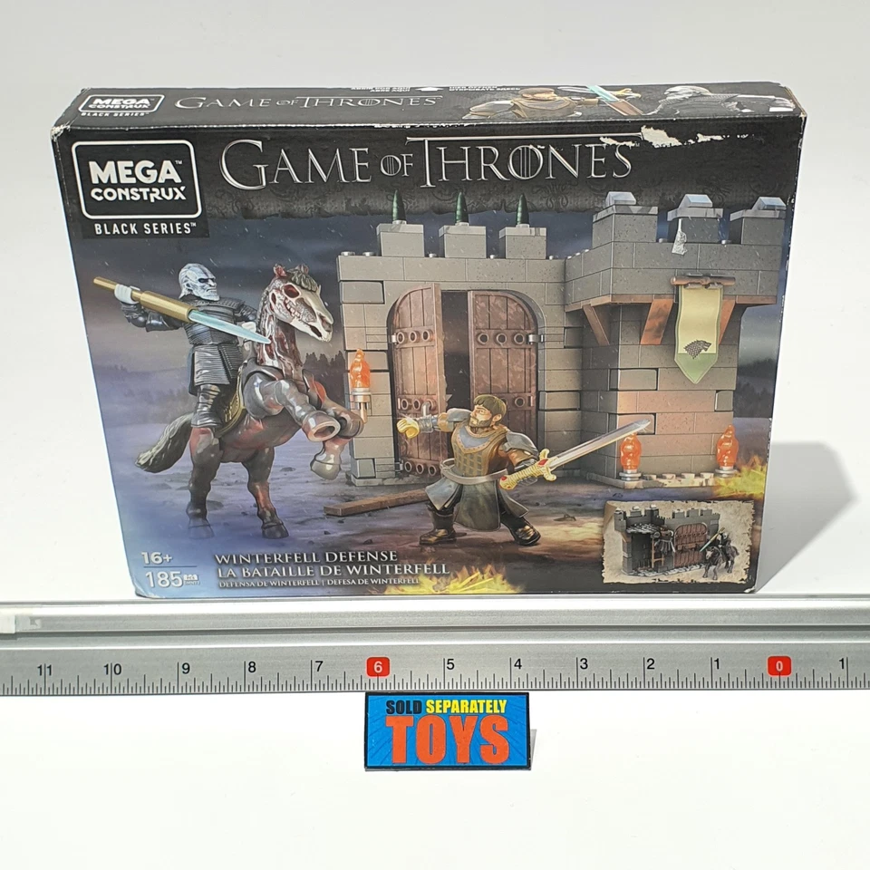 Game of Thrones WINTERFELL DEFENSE Mega Construx Black Series 185pcs GMN73 NEW - Image 2 of 4