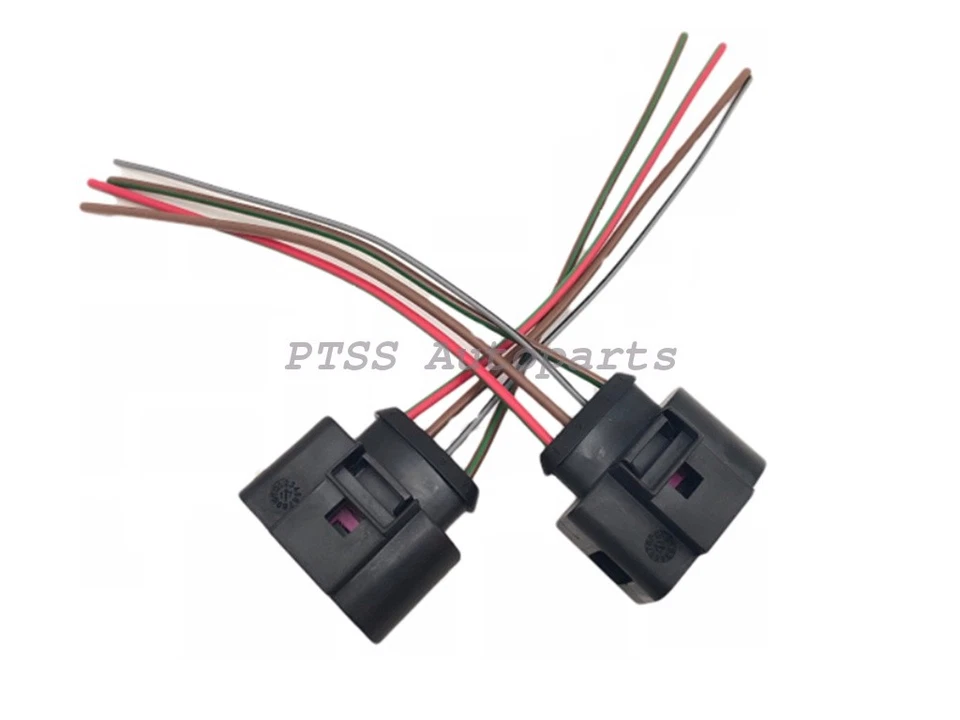 4 x Carcasa conector eléctrico OEM para Audi A4 Quattro 2001-2015 Q5 2009-2016 Foto 2 de 4