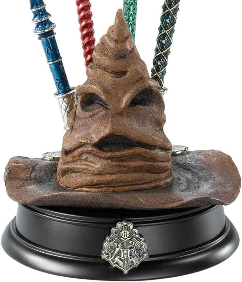 The Noble Collection Harry Potter Sombrero Clasificador Pluma Exhibición - 7.5 pulgadas (19 cm) Frío Ca Foto 2 de 4
